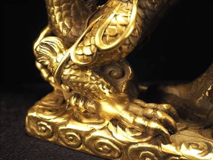 ☆縁起物として大人気！☆八卦の象徴の四本爪龍☆大吉開運！願いが叶う