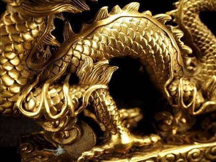☆縁起物として大人気！☆八卦の象徴の四本爪龍☆大吉開運！願いが叶う