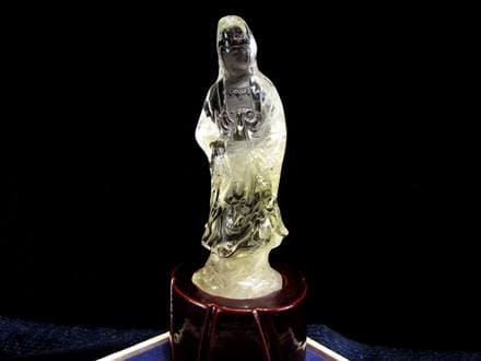 ◇極上品！職人による繊細彫刻◇豊かな表情が鮮明に彫刻された逸品