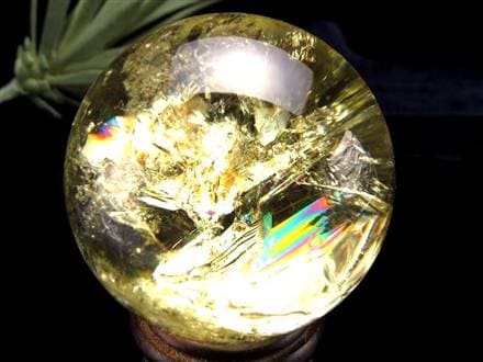 ☆澄み渡る黄金の輝き☆特大レインボー！☆金運の代名詞☆11月の誕生石