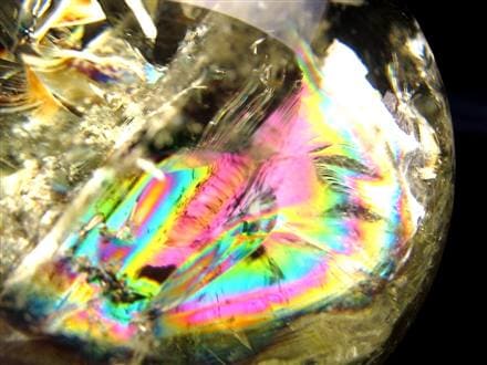 ☆澄み渡る黄金の輝き☆特大レインボー！☆金運の代名詞☆11月の誕生石