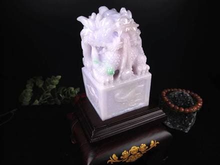 ◇高品質翡翠原石使用◇大吉開運！皇帝の証◇伝国璽◇ドラゴンボール