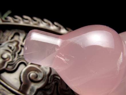 瓢箪（ひょうたん）の置物（縁起物）台座付き工芸品 71a36435e14869ce6d2d992c5a83ef