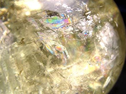 ☆大人気スフィア!!☆爽やかなライトカラー☆透明感抜群＆虹入り！☆金