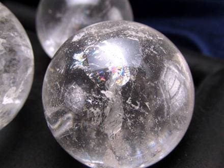 地鎮祭水晶 5個セット 水晶丸玉 約33-42mm ブラジル産