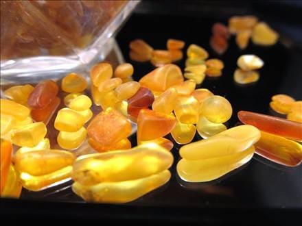 200☆特選一品☆希少☆AAA天然極上品【バルト海産MIXアンバー