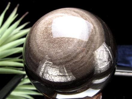 ☆深淵に煌めく銀のベール☆濃密な光沢が描く宇宙模様☆精神安定と災い