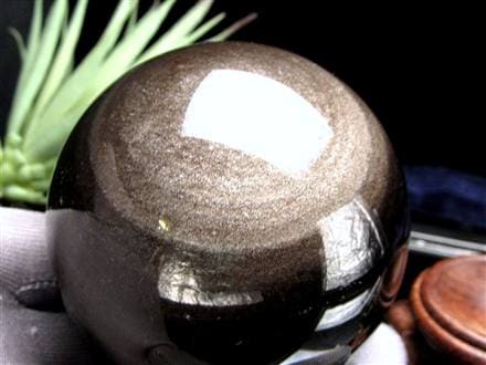 ☆深淵に煌めく銀のベール☆濃密な光沢が描く宇宙模様☆精神安定と災い