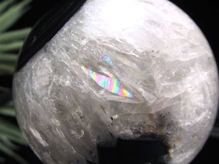 5%寄附 ②☆ 髪晶 髪 の 毛 の 糸 模様 水晶 厄除け 縁起物