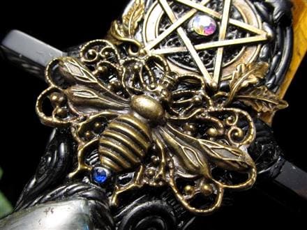 ゆゆん】遠野龍神石 八卦 縁起の良い八角カット 星型五芒星彫刻入 ゆ