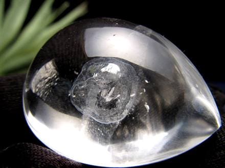 エレスチャルクォーツ　水入り水晶！水晶 稀少　原石　パワーストーン　不老長寿の水 1点物】希少レア！ 水入り水晶エレスチャルクォーツ 37x34mm