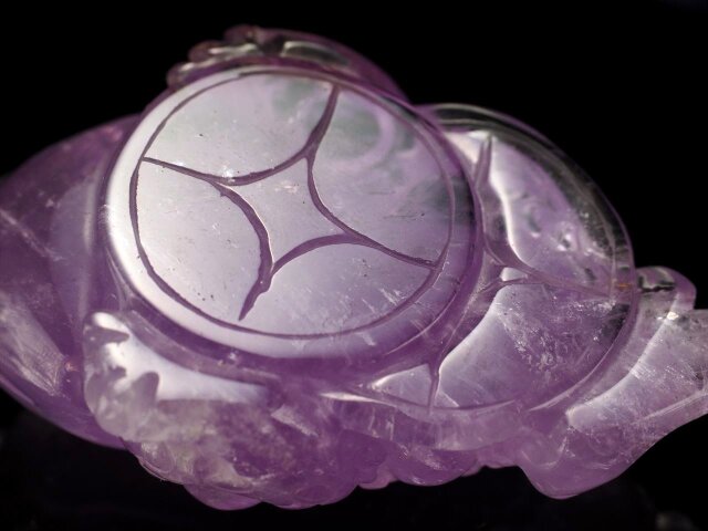 ◇ふんわりパープル×イエロー◇お金がカエってくる！銭蛙◇財を