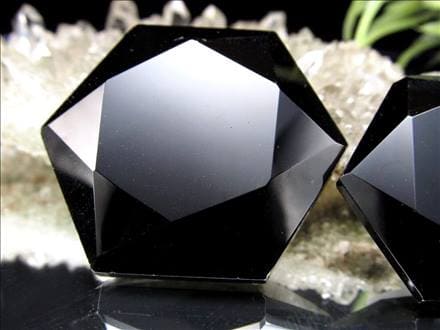 ご確認専用です♡モリオン六芒星　黒翡翠　黒瑪瑙ボタン ◇魔除けの印！六芒星デザイン◇絶大な人気を誇る天然石◇最強の魔除け