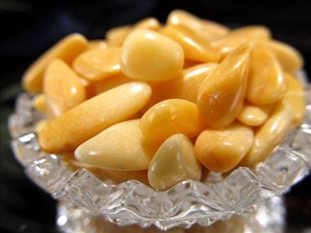 開運 天然石 大宝珠 黄螢石 アラゴナイト 3.2㎏ 鑑定書 箱 台座付き fit=scale-down,w=1200