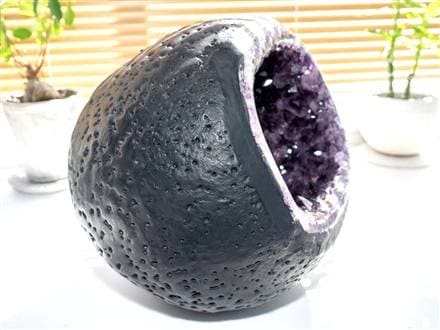最高品質！ウルグアイ産⭐️アメジストドーム⭐️結晶の上に更に結晶⭐️ MN 62 ☆巨大！29kg☆最高品質！ウルグアイ産紫水晶☆圧巻の存在感