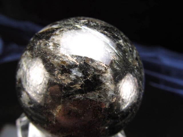 ⭐︎【高級】パープルルチルクォーツ 丸玉 14mm ⭐︎【高級】フラワー パープルルチル スーパーセブン 丸玉 19.6mm