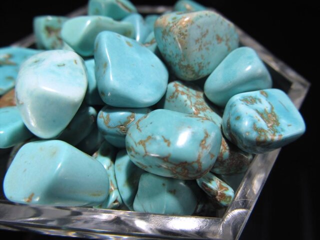 ◇大粒！◇鮮やかブルーグリーン◇美しいターコイズマトリックス