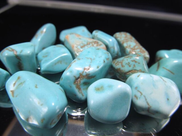 ◇大粒！◇鮮やかブルーグリーン◇美しいターコイズマトリックス