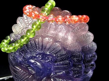 ◇華麗に舞う吉祥の象徴◇富・繁栄・美のシンボル◇存在感抜群の逸品