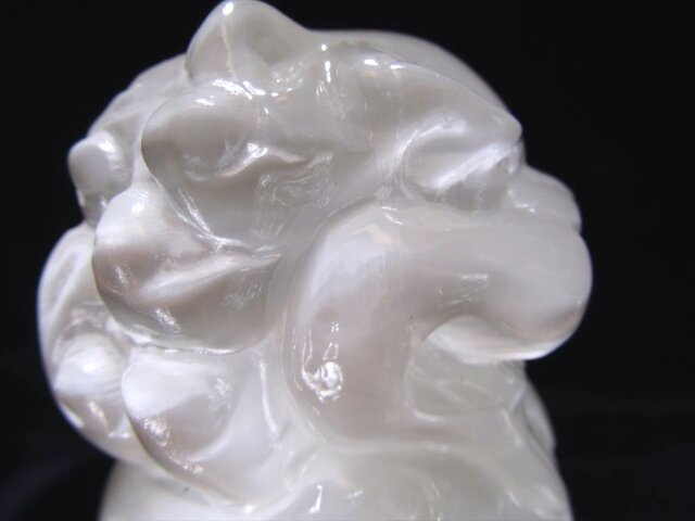 ミッチー❣️forest weddgingホワイト調ローズトピアリー公触媒 ◇聖母マリアのガラス◇インテリアや贈り物に◇天然ジプサム