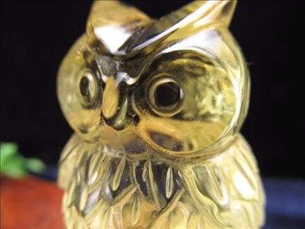 宝石ルース 【幸運！幸福の象徴！フクロウ（不苦労】天然アメトリン鑑別書付！ 宝石ルース 【幸運！幸福の象徴！フクロウ（不苦労】天然アメトリン