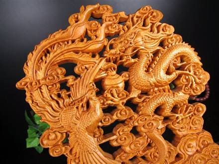 ◇限定1点のみ！◇縁起物！開運インテリア◇繁栄を招く龍鳳呈祥◇願い