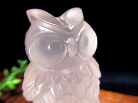 ☆幸運を呼び込む鳥！☆縁起物ふくろう（不苦労）モチーフ☆美の象徴