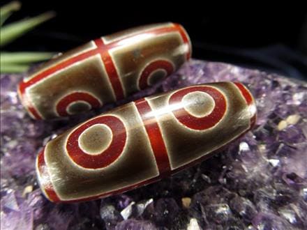 ◇流通量が少ない激レア品！◇黒鳶赤紋（くろとびせきもん）天珠  