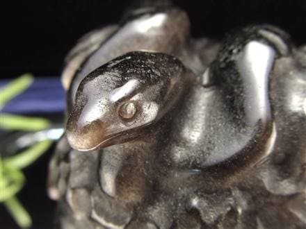 ◇魔除けの女神◇神秘的で気品ある白銀シラー◇魔除け・厄除けの象徴