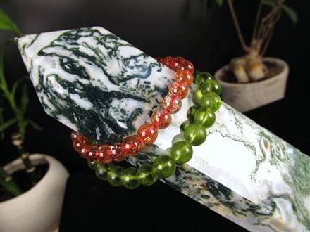 天然石 モスアゲート｜月型オブジェ｜インテリアに最適】 三日月 オブジェ