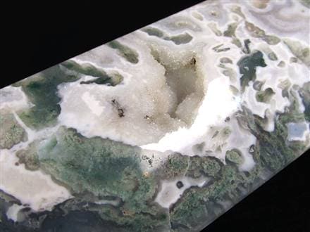 ★特別ご提供★健康と豊穣☆森林浴の石♡【モスアゲート『苔瑪瑙』キューブ】❤️ ◇限定入荷！◇自然の芸術品！苔模様が美しい◇大自然の