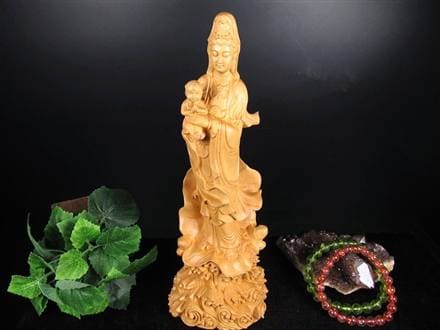 ◇縁起物！開運インテリア◇母性と慈愛の象徴 子安観音◇安産祈願・子