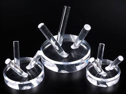 ☆アクリル製タイプ☆丸玉用や原石スタンドとしても使用可能☆天然石が