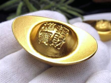 ◇縁起物！金色の開運置物◇財運アップ・招財のお守り！◇インテリア