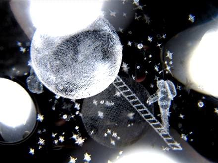 ◇幻想空間を演出！3Dレーザー彫刻◇美しく発光◇神秘のインテリア