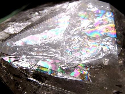 ハーキマーダイヤモンド 爆虹 高品質 宝石 オールドストック 証明書