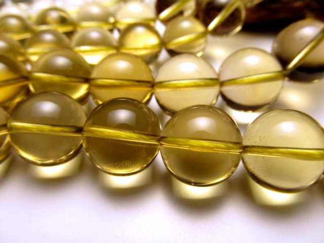 ☆一連☆透明！☆AA+☆レモンクォーツ【硫黄水晶】☆【ブラジル産】