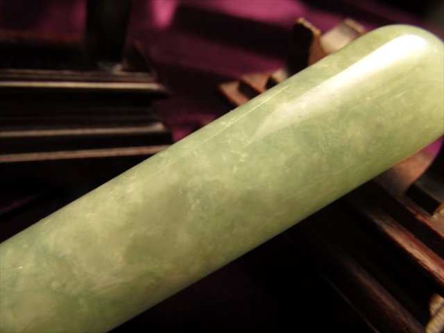 ◇高級感抜群・翡翠印鑑◇天然石・宝石印鑑◇ミャンマー産翡翠