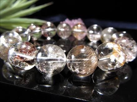 ◇超希少！他鉱物内包白金ルチル◇唯一無二の極上品 