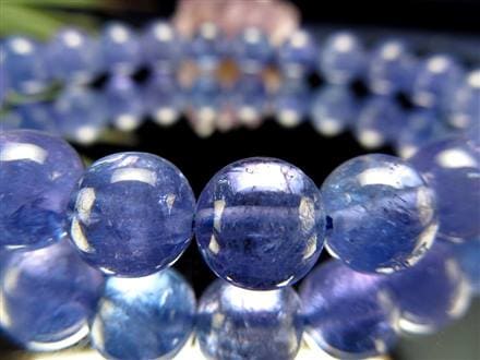 希少　ハイクオリティ　タンザナイト　ブレスレット　ゾイサイト 希少ハイクオリティタンザナイトブレスレットゾイサイト