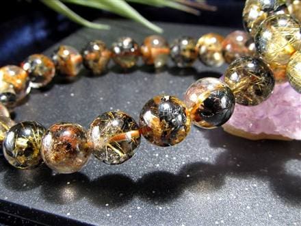 ◇バランス良好タイプ！◇力強い雷神ルチル◇繊細＆タイチンMIX