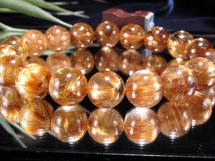 ◇これぞ大人の黄金ルチル！◇男性人気絶大！重厚アンティークゴールド