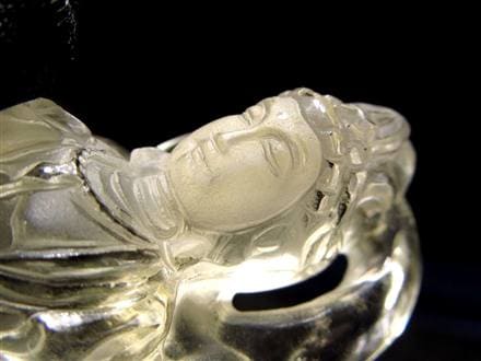 ◇極上品！職人による繊細彫刻◇豊かな表情が鮮明に彫刻された逸品