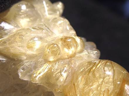 ◇究極の煌き◇細部まで彫り込んだ極上金針水晶彫刻置物◇財運を高める
