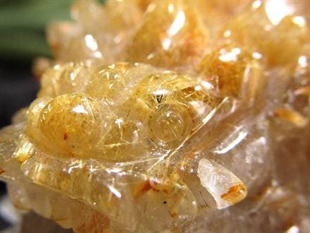 ◇究極の煌き◇細部まで彫り込んだ極上金針水晶彫刻置物◇財運を高める