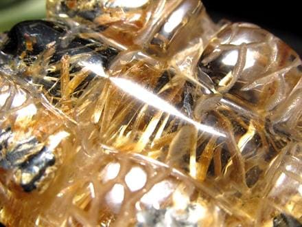 ◇究極の煌き◇細部まで彫り込んだ極上金針水晶彫刻置物◇財運を高める