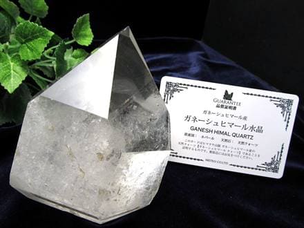 ガネーシュヒマールラパ産 クリアファントム ◇希少なファントム入り！◇厳選品質！圧倒的な透明感◇神に最も近い