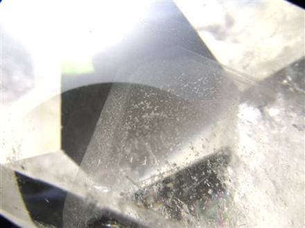 超レア　ガネーシュヒマール産　ホワイトファントム付ヘマタイトクリスタル 超レア ガネーシュヒマール産 ホワイトファントム付ヘマタイト