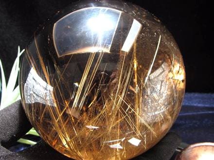 覇王級ルチル】☆金針が放射状に走る圧倒的ビジュアル☆驚異のサイズ感
