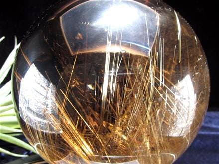 覇王級ルチル】☆金針が放射状に走る圧倒的ビジュアル☆驚異のサイズ感